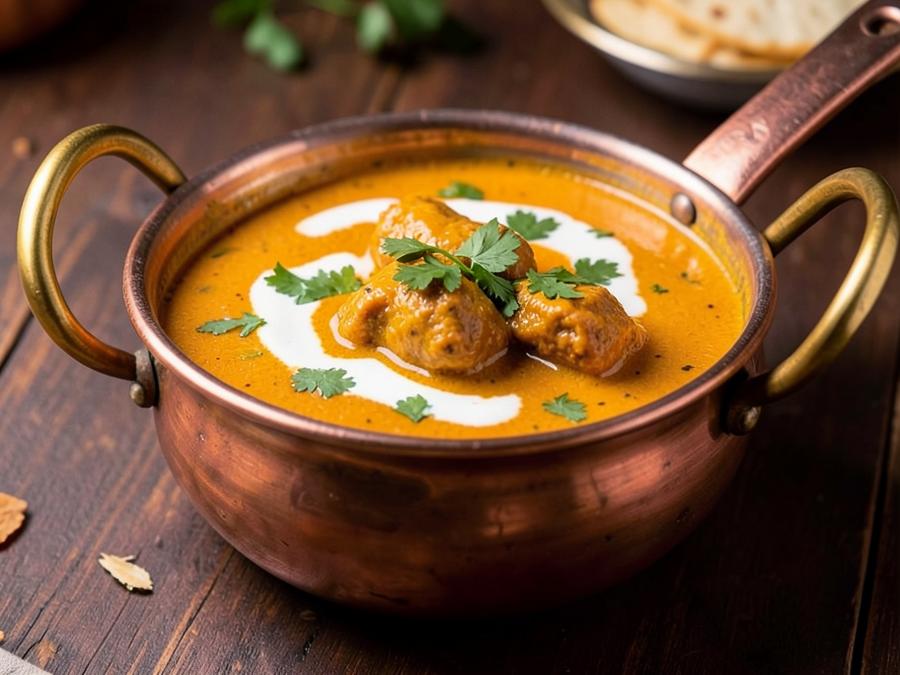 Butter Chicken served at Royal Food House